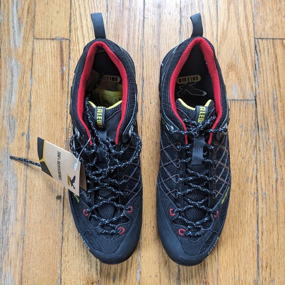 Salewa MS Firetail GTX Approach Shoe- Black and Yellow -  Size 10 US - Picture 2 of 14